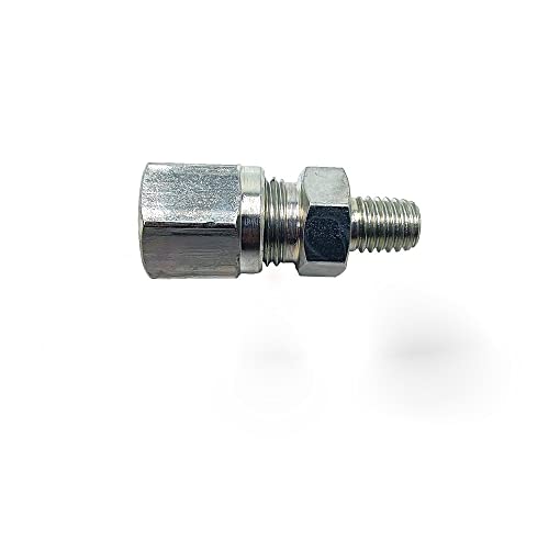 6 mm Ferrule -Anpassung/Schmierölrohranschluss/Stolpfuge for das zentralisierte Schmiersystem(KT-61(6-M6X1)) von Wildeep