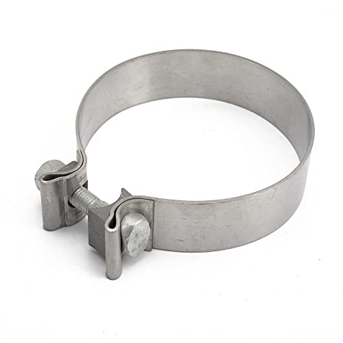 Abgasklemmen 2 "2,25" 2,5 "2,75" 3 "3,5" 4 "5" 5 "5" Buttout -Abgabrohrklemme Edelstahlanschluss(2.75 Inch) von Wildeep