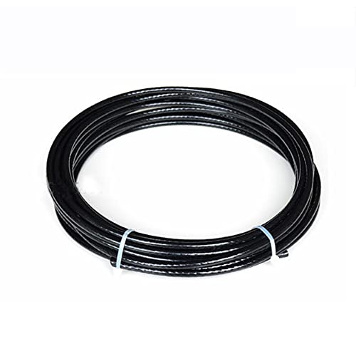 Beschichtetes Stahl Kabeldrahtseil 304 Edelstahlstahl Flexible Drahtseil Weichkabel(0.8mm 5m 7X7) von Wildeep