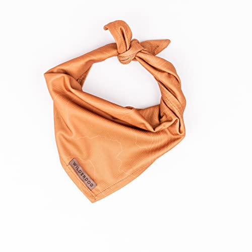 Wilderdog Hundehalstuch aus leichtem, schnell trocknendem Poly-Mischgewebe, Orange Topo Wilderdog Hundehalstuch aus leichtem, schnell trocknendem Poly-Mischgewebe, Orange Topo von Wilderdog