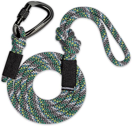 Wilderdog Karabiner Kletterseil Hundeleine für mittelgroße & große Hunde - 1,5m - Alpine Wilderdog Karabiner Kletterseil Hundeleine für mittelgroße & große Hunde - 1,5m - Alpine von Wilderdog