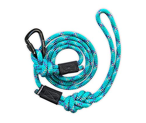 Wilderdog Kleine Karabiner Kletterseil Hundeleine für kleine und mittelgroße Hunde – 1,5 m – Islander – 1 Karat Wilderdog Kleine Karabiner Kletterseil Hundeleine für kleine und mittelgroße Hunde – 1,5 m – Islander – 1 Karat von Wilderdog