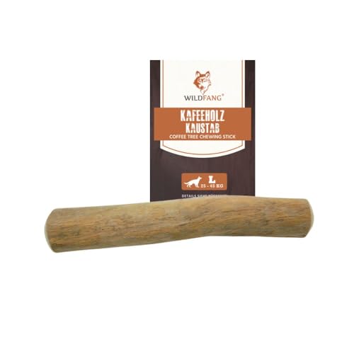 Wildfang® Kaffeeholz für Hunde – natürliches, unzerstörbares Kauspielzeug aus Kauholz für Aggressive Kauer & Welpen im Zahnwechsel, Zahnpflege Spielzeug Hund, Größe L (25–45 kg) Wildfang® Kaffeeholz für Hunde – natürliches, unzerstörbares Kauspielzeug aus Kauholz für Aggressive Kauer & Welpen im Zahnwechsel, Zahnpflege Spielzeug Hund, Größe L (25–45 kg) von Wildfang