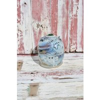 Grüne Keramikvase #37, Knospe Vase, Duftöl Diffusor, Behälter, Schnapsflasche von WildfireClay