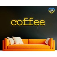 Kaffee-Bar-Zeichen Neonlicht, Kaffee-Neonzeichen, Kaffee-Bar-Dekor-Licht-Zeichen, Kaffee-Led-Zeichen, Kaffeeliebhaber-Geschenk-Led-Zeichen, Süßes von WildfireDecor