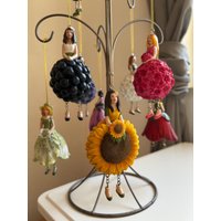 Wunderschöne Blumenmädchen, Fee, Elfe ... Zum Aufhängen An Fenster, Türen, Äste Uvm von Wildkrautlissi