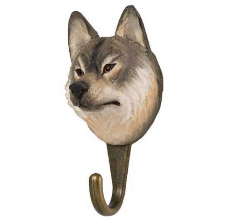 Wildlife Garden Garderobenhaken Kleiderhaken DecoHook Wolf von Wildlife Garden