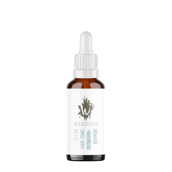 Wildschön Hair Tonic Rosmarin + Bayrum (30ml) von Wildschön