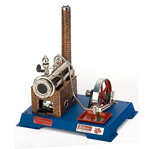 Wilesco Dampfmaschine D6, Durchmesser 45 mm, Länge 100 mm - Fertigmodell, Klassisch von Wilesco