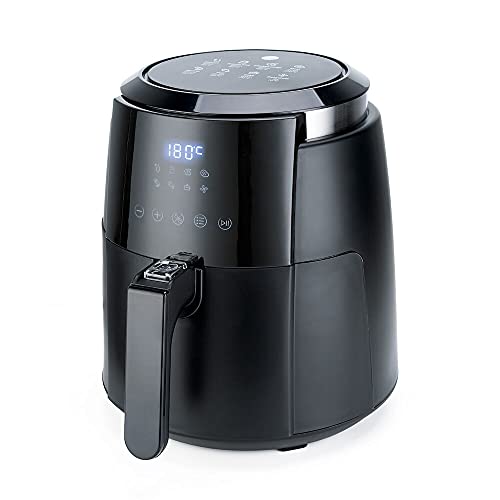 Wilfa CRISPIER Heißluftfritteuse variable Temperatureinstellung bis 200 Grad Celsius, 3,5 Liter Fassungsvermögen, schwarz AF1B-350 Wilfa CRISPIER Heißluftfritteuse variable Temperatureinstellung bis 200 Grad Celsius, 3,5 Liter Fassungsvermögen, schwarz AF1B-350 von Wilfa
