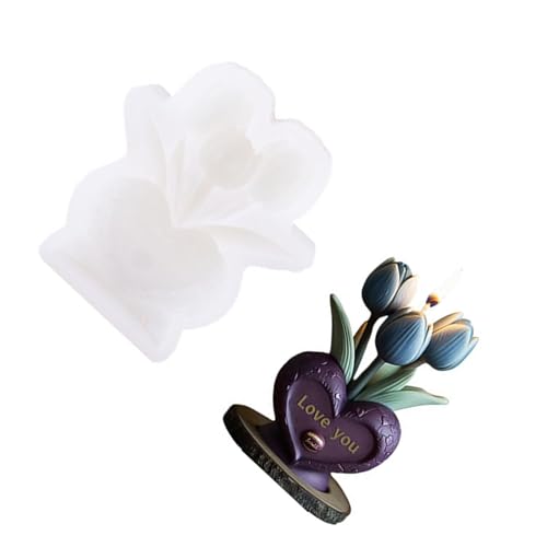Duft Kerzenform Herz Herz Tulpen Silikonform Oramentform Seife Gusspflaster Bastelbedarf Duft Kerze Silikonform Tulpen Gusshandwerksvorräte Duft Kerzenform Herz Herz Tulpen Silikonform Oramentform Seife Gusspflaster Bastelbedarf Duft Kerze Silikonform Tulpen Gusshandwerksvorräte von Wilgure