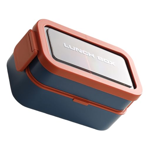 Einzigartige Japanische Stile Doppelter Abteil Lunchbox Leckschutz Benutzerfreundlicher PP Einzigartige Japanische Stile Doppelter Abteil Lunchbox Leckschutz Benutzerfreundlicher PP von Wilgure