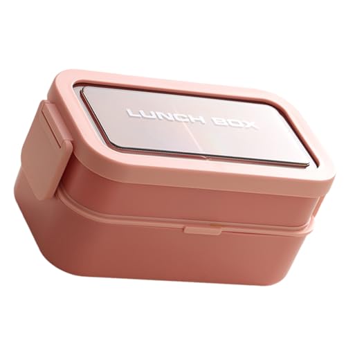 Einzigartige Japanische Stile Doppelter Abteil Lunchbox Leckschutz Benutzerfreundlicher PP Einzigartige Japanische Stile Doppelter Abteil Lunchbox Leckschutz Benutzerfreundlicher PP von Wilgure