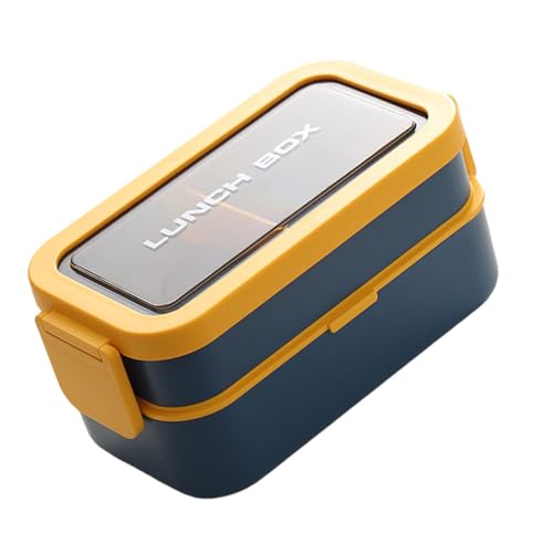 Einzigartige Japanische Stile Doppelter Abteil Lunchbox Leckschutz Benutzerfreundlicher PP Einzigartige Japanische Stile Doppelter Abteil Lunchbox Leckschutz Benutzerfreundlicher PP von Wilgure