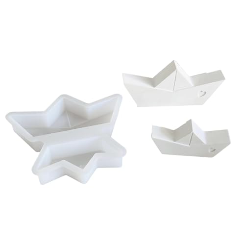 Flexible Silikonform Zur Herstellung Von Zwei Größe Herz Beachboote Figur Kerzenseife Und Schimmelpilzharten Formen Miniaturboote Schimmelpilze von Wilgure