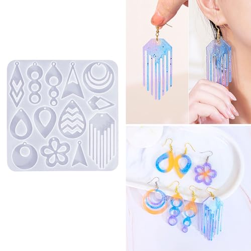 Geometrische Silikonform Ausgehöhlten Ohrringe Formen Schmuck Die Formen Silikonformen Perfekt Für Handwerker Machen Geometrische Silikonform Ausgehöhlten Ohrringe Formen Schmuck Die Formen Silikonformen Perfekt Für Handwerker Machen von Wilgure