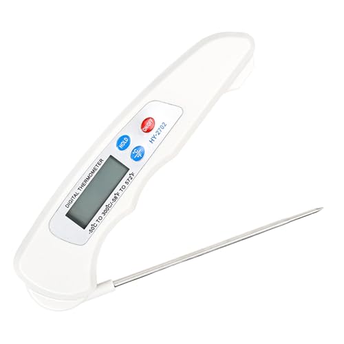 Hohe Genauigkeit Faltbare Sondenküchenthermometer Für Ofen Frittieren Fleischmilchsuppe Und Getränketemperaturtests Digitales Faltbare Lebensmittelthermometer Geeignet von Wilgure
