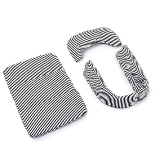 Hunde Kinderwagen Seitenpolster Und Kissen Set Atmungsaktivem Polyester Stoff Bequeme Polster Für Haustier Travel Safe Design Matte Hunde Kinderwagen Kissen von Wilgure
