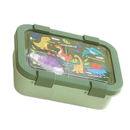 Leckdacht Cartoon Bentos Box Divided Schnitte Robuste Plastikbehälter Kinder Erwachsene Mahlzeit Leckdacht Cartoon Bentos Box Divided Schnitte Robuste Plastikbehälter Kinder Erwachsene Mahlzeit von Wilgure