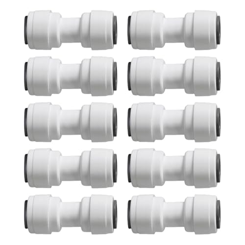 Packung Von 10 Schnellverbindungswasserfilter Wasserhahnadaptern Leckdosenhahn Schnellanschluss Allgemeine Passform Für Die Meisten Reinigungsmittel Tropffreie Wasserhahnadapter von Wilgure