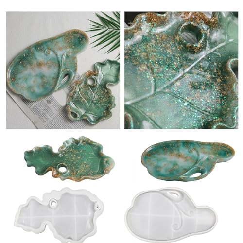 Unregelmäßige Tablett Silikonform Kristalllagerschale Form Epoxidharz Gips Handwerk Schmuck Gussformen Home Decors von Wilgure