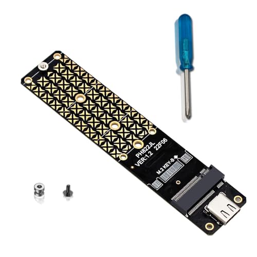 Wilgure B Key Solid States Disk Zu USB 3.2 Adapterkarten Typ C 10G Expansion Card Adapter Für 2230/2242/2260/2JMS580 von Wilgure