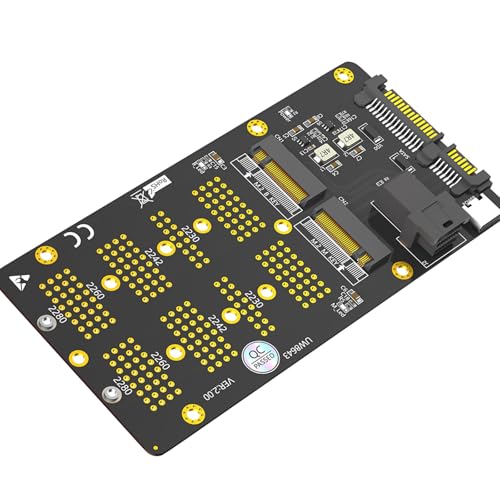 Wilgure Mehrere NVMe Zu SATA3- Und SFF-8643-Verbindungsadapter Für Eine Effiziente Datenverarbeitung von Wilgure