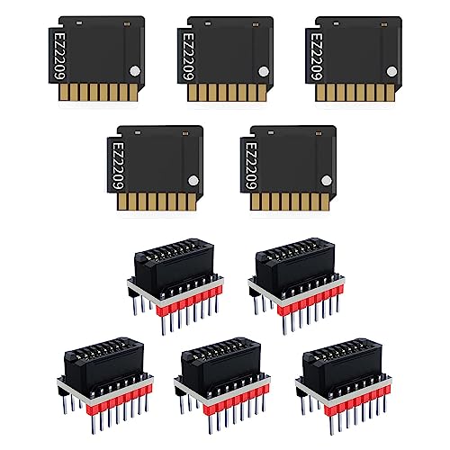 Wilgure Neuer Verbesserter Schrittmotortreiber EZ2209 Mit Treiberanschluss V1.0 UART SKR 3 SKR Steuerplatine von Wilgure