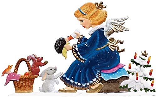 Wilhelm Schweizer Zinnfigur Engel Igel-Amme Jahresengel 2014 von Wilhelm Schweizer