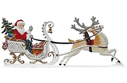 Wilhelm Schweizer Zinnfigur Nikolaus im Schlitten von Wilhelm Schweizer