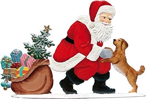 Wilhelm Schweizer Zinnfigur Nikolaus mit Hund Jahresnikolaus 2012 von Wilhelm Schweizer