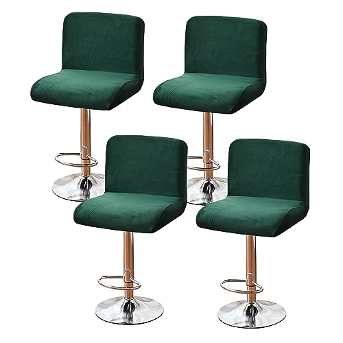Wiliharui Set mit 4 Barhocker-Bezügen, Abnehmbarer Stuhlbezug, Stretch-Stuhlbezug, Esszimmerstuhl-Schutzbezug, Stuhlsitzbezug für Barhocker, Rückstuhl, Grün Wiliharui Set mit 4 Barhocker-Bezügen, Abnehmbarer Stuhlbezug, Stretch-Stuhlbezug, Esszimmerstuhl-Schutzbezug, Stuhlsitzbezug für Barhocker, Rückstuhl, Grün von Wiliharui