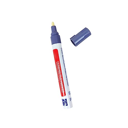 Wilitto Fliesenmarker Fugenstift Weiß Fliesenfarbe Marker Wasserdicht Fugenfarbe Schnell Trocken Einfarbig Fliesenmarker Fliesenmörtel Farbstoff und Versiegelungsstift Badezimmer Küche Liefert Blau von Wilitto