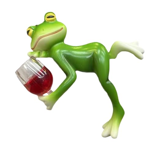 Wilitto Harz-Frosch Gartenstatuen Harz Frosch Figuren sitzend liegend trinkender Frosch Skulptur Dekoration Harz lustige Tierfigur Mikrolandschaft Feengarten Ornamente 1 Wilitto Harz-Frosch Gartenstatuen Harz Frosch Figuren sitzend liegend trinkender Frosch Skulptur Dekoration Harz lustige Tierfigur Mikrolandschaft Feengarten Ornamente 1 von Wilitto