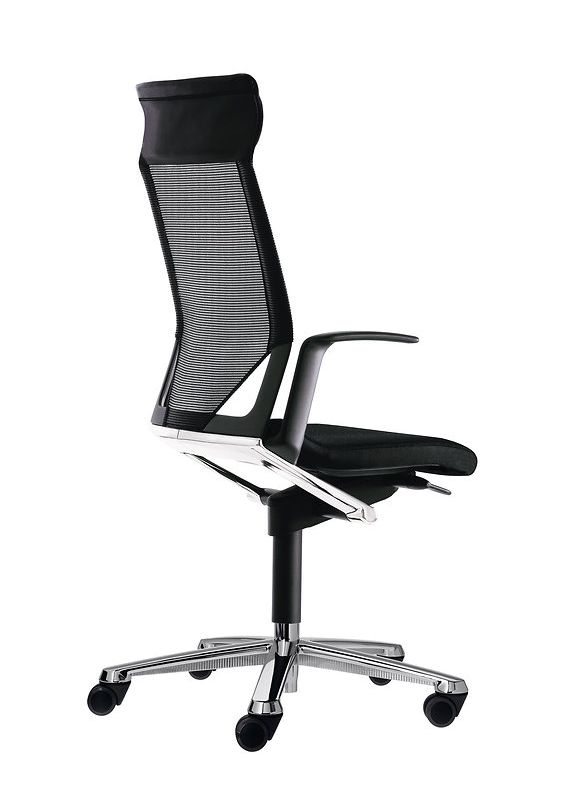 Wilkhahn Modus Executive Bürodrehstuhl 274/7 mit hoher Rückenlehne und Nackenstütze von Wilkhahn