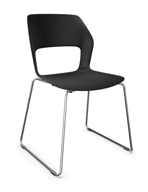 Wilkhahn Occo SC Mehrzweckstuhl mit Kufengestell und optionaler Polsterung von Wilkhahn