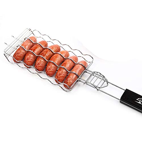 Will Outdoor Tragbare Edelstahl Grill Korb Grill Clip Picknick Camping Grill Liefert Grill Werkzeuge von Will Outdoor