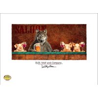 Bb Wolf Und Co von WillBullasStudio