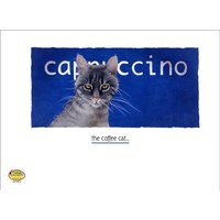 Die Kaffee Katze Cappuccino von WillBullasStudio