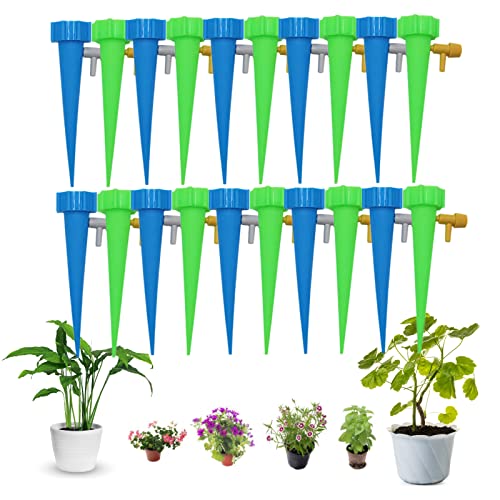 20 Stück Automatisch Bewässerung Set,Einstellbar Bewässerungssystem Garten zur Pflanzen Bewässerung Blumen Bewässerung Zimmerpflanze Bewässerung Ideal Wasserversorgung Während Ihrem Urlaub von Willdone