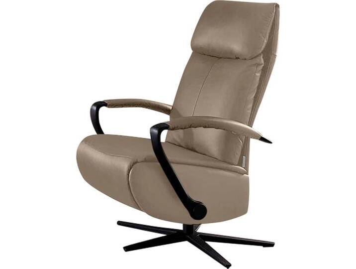 Relaxsessel W.SCHILLIG rumbaa , braun (stone z59), B:73cm H:115cm T:84cm, Longlife Xtra-Leder Z59: Glattleder mit modischer Prägung. Hautstärke 0, 9 - 1, 1 mm, Sessel, wahlweise mit Doppelmotor, in Größen S, M & L, mit 5-Sternfuß von Willi-Schillig