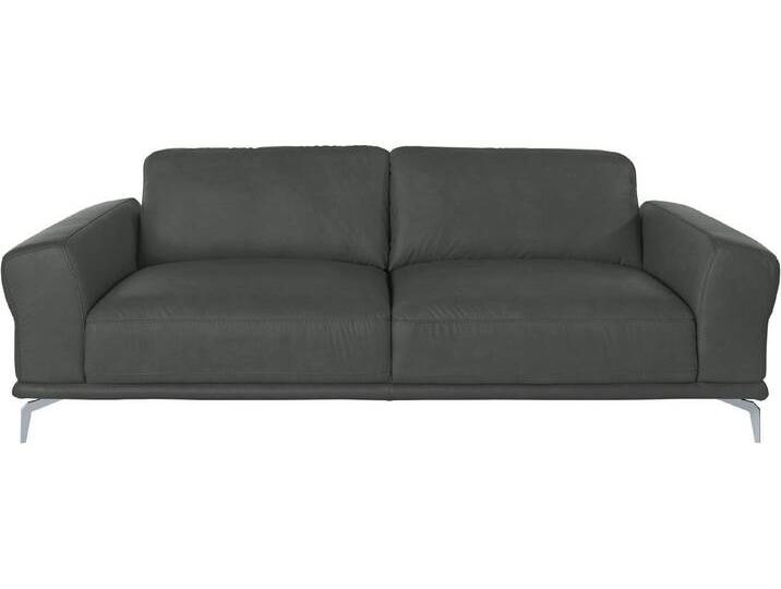 W.SCHILLIG 2,5-Sitzer montanaa, mit Metallfüßen in Silber matt, Breite 232 cm, grau, anthracite Z69 von Willi-Schillig