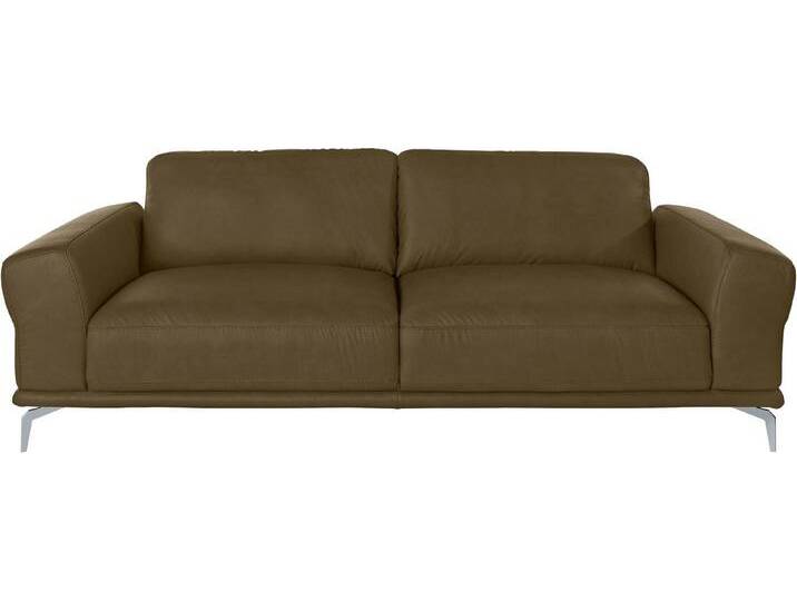 W.SCHILLIG 2,5-Sitzer montanaa, mit Metallfüßen in Silber matt, Breite 232 cm, grün, camouflage Z69 von Willi-Schillig