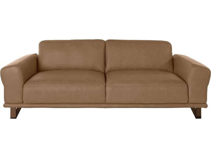 W.SCHILLIG 2,5-Sitzer montanaa, mit Metallkufen in Bronze pulverbeschichtet, Breite 232 cm, braun, fango Z69 W.SCHILLIG 2,5-Sitzer montanaa, mit Metallkufen in Bronze pulverbeschichtet, Breite 232 cm, braun, fango Z69 von Willi-Schillig