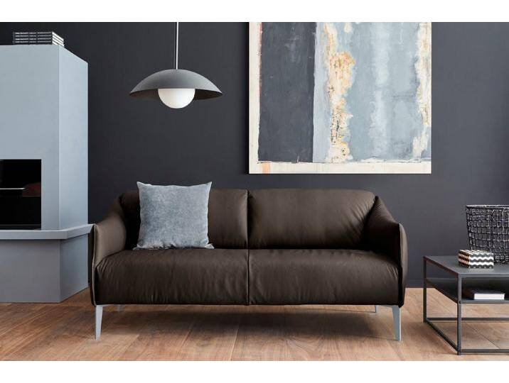 W.SCHILLIG 2,5-Sitzer sally, mit Metall-Winkelfüßen in Silber matt, Breite 194 cm, braun, braun Z59 W.SCHILLIG 2,5-Sitzer sally, mit Metall-Winkelfüßen in Silber matt, Breite 194 cm, braun, braun Z59 von Willi-Schillig