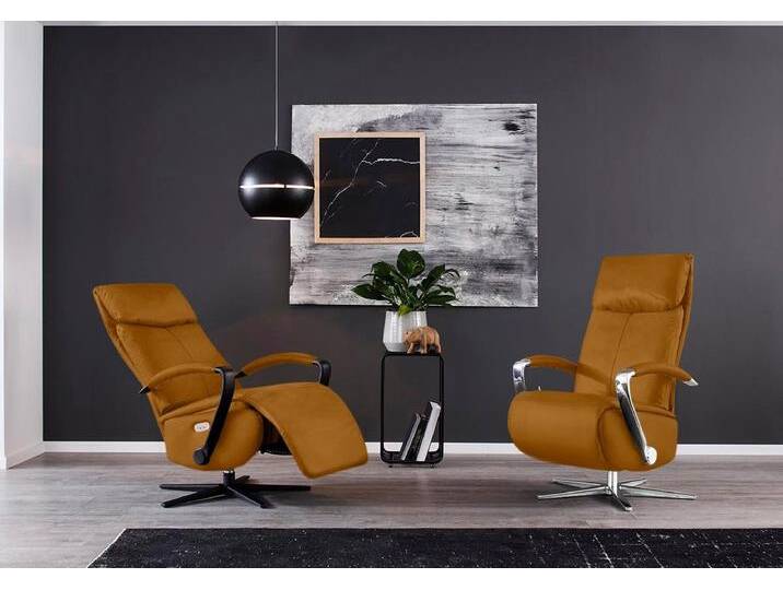 W.SCHILLIG Relaxsessel rumbaa, in Größen S, M & L, mit 5-Sternfuß, gelb, mit Doppelmotor, brandy S37 W.SCHILLIG Relaxsessel rumbaa, in Größen S, M & L, mit 5-Sternfuß, gelb, mit Doppelmotor, brandy S37 von Willi-Schillig