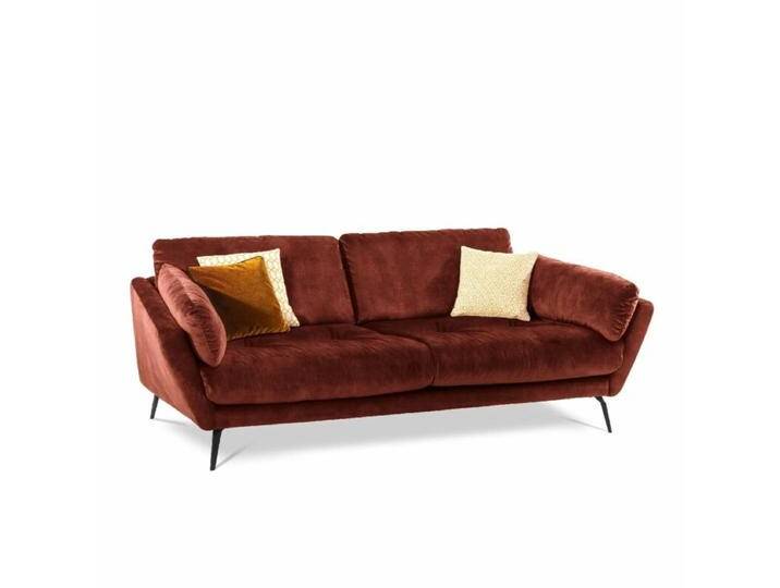 Willi Schillig Softy Sofa N80 - Velours S4150 copper, Modern, Zeitlos Willi Schillig Softy Sofa N80 - Velours S4150 copper, Modern, Zeitlos von Willi-Schillig