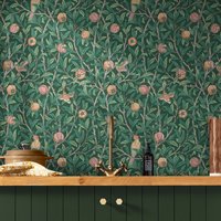 WILLIAM MORRIS AT HOME Vliestapete "Bird & Pomegranate", Retro, Design Tapeten von William Morris At Home