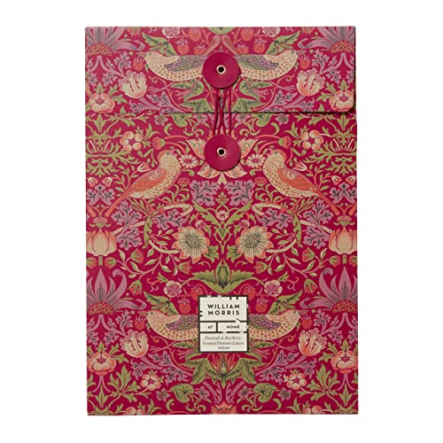 William Morris At Home Schubladeneinlagen mit Patchouli und roten Beeren, geeignet für Küchen und Schlafzimmer, tierversuchsfrei und vegan, 5 Blatt von William Morris