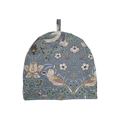 William Morris Strawberry Thief Blue Tea Cosy for One von William Morris